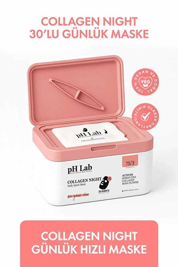 Ph Lab Collagen Night Daily Quick 30 Masks