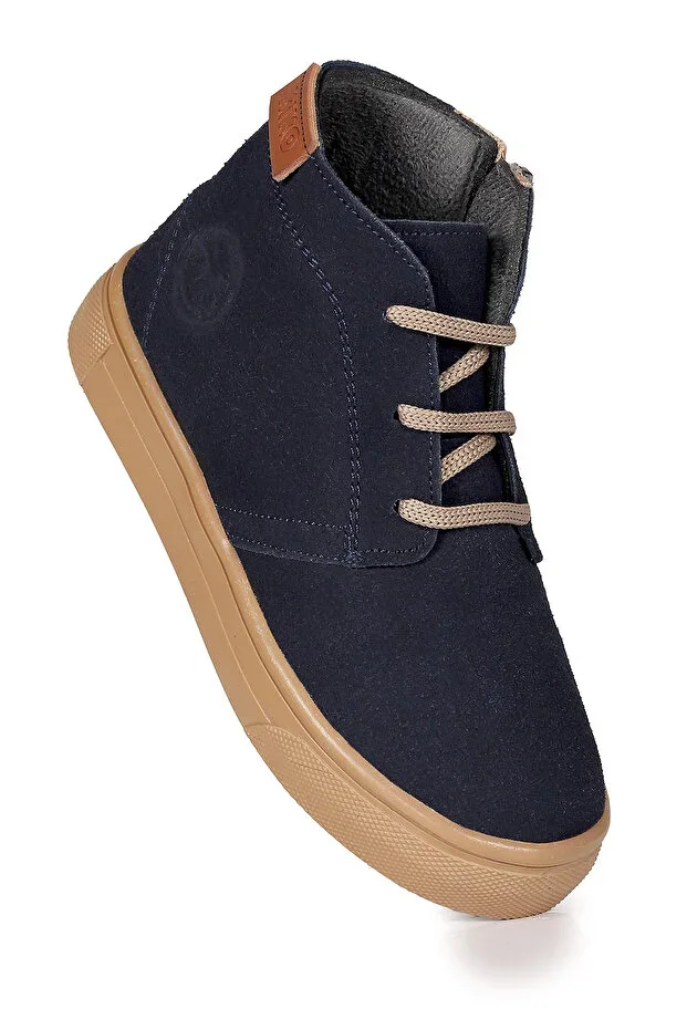 Homer Zippered Boys' Casual Boot Shoe