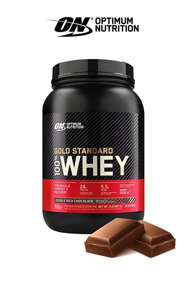ON Optimum Nutrition Gold Standard Whey Protein Powder 908 gr - Chocolate Flavor