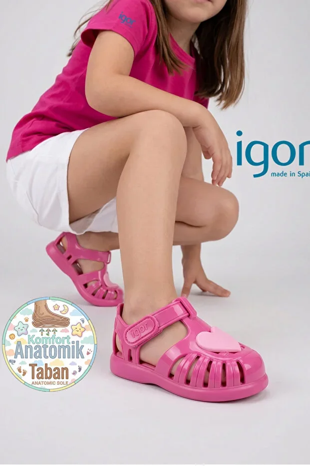 Tobby Gloss Love Baby & Children's Sandal Shoes S10310-007Fucsia