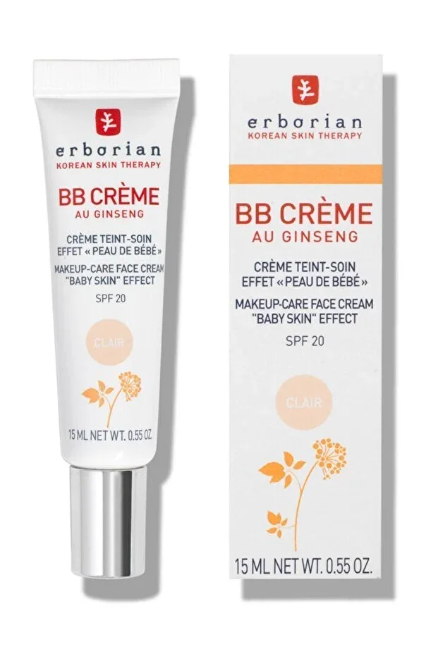 BB Crème Au Ginseng - Baby Skin Effect Makeup-Care Face Cream SPF20+ 15 Ml