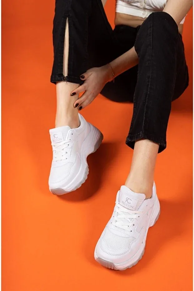 White Women Sneaker 0012140