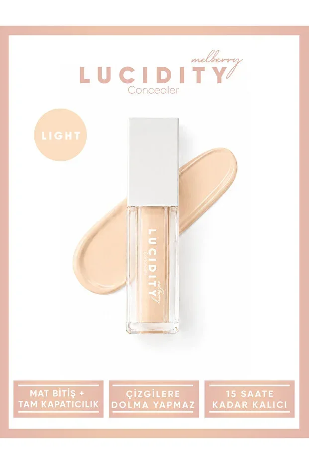 Lucidity Liquid Concealer - Concealer - Light - Flawless Coverage Spf15