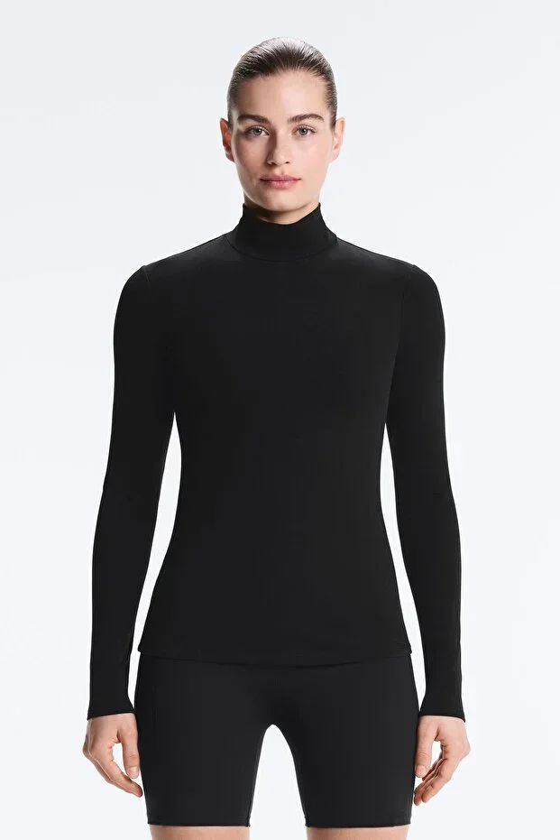 Oysho Long-sleeved basic layer t-shirt
