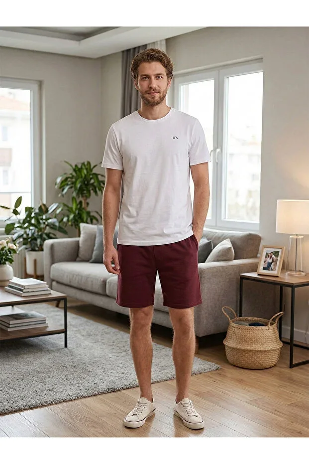 D'S Damat Ribana Short Set BORDO