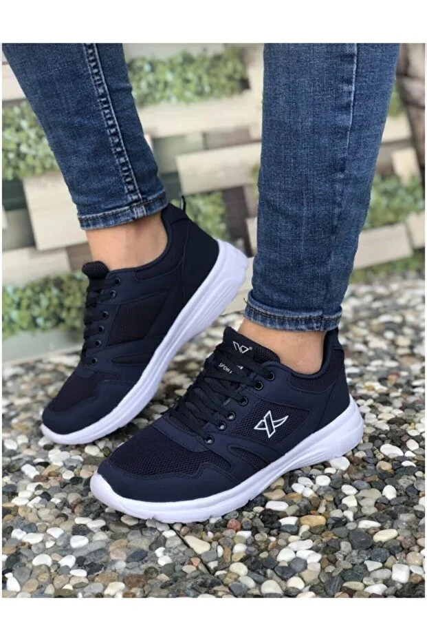 Unisex Navy Orthopedic Lightweight Daily Summer Walking Running Sports Shoes