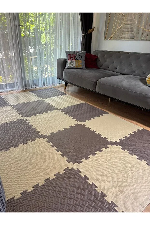 Tatami floor mat (15 pieces) price is 13mm 50x50 (2 different colors will be sent equally)