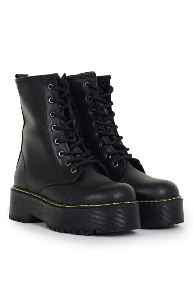 ECO AYAKKABI Thick Sole Boot Black