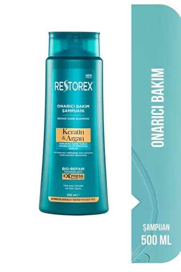 Keratin & Argan Repairing Hair Care Shampoo 500ml