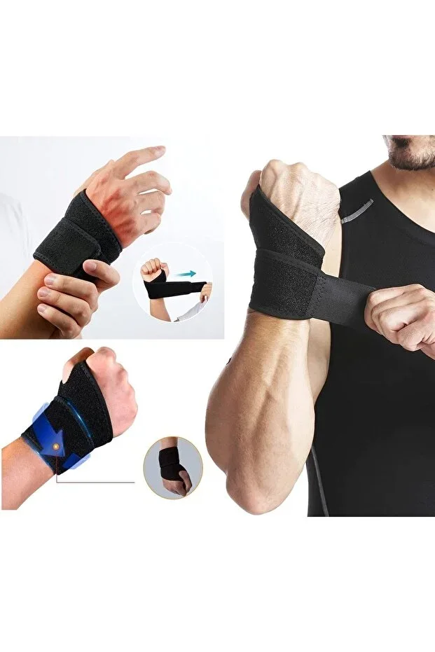 ARWEX Wrist Bandage Elastic Sports Wristband Fitness Weight Support Crossfit Body Support Wristband