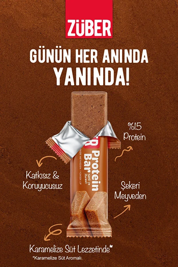 Protein Bar Milk and Date (Caramel Milk Flavor) 35g x 12 Pcs