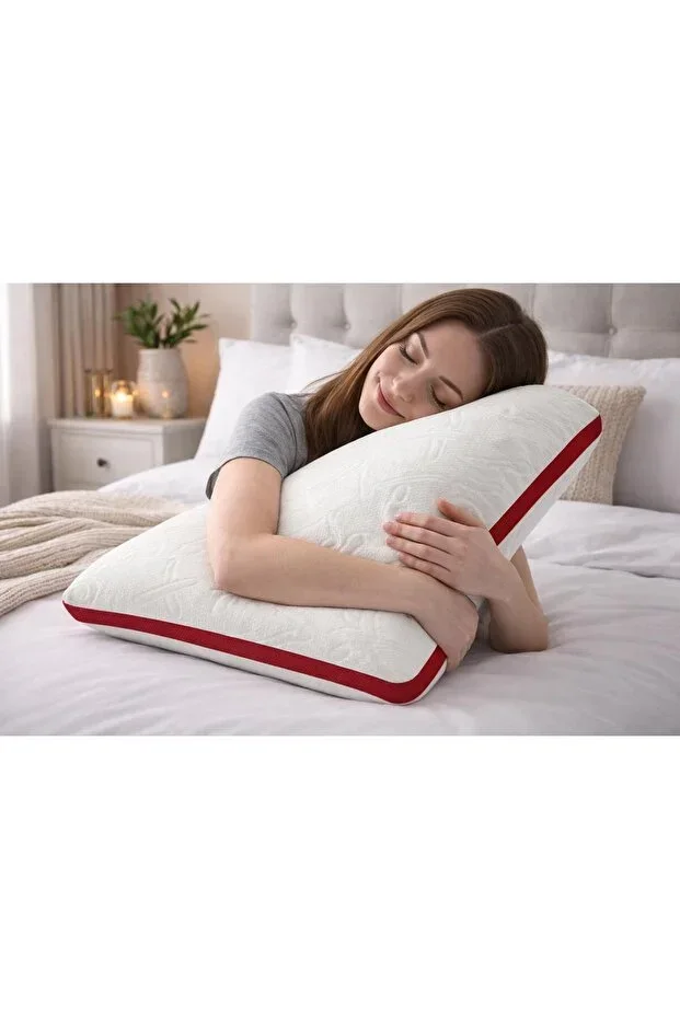 New generation ORGANIC LATEX neck support pillow, spine-friendly climate pillow