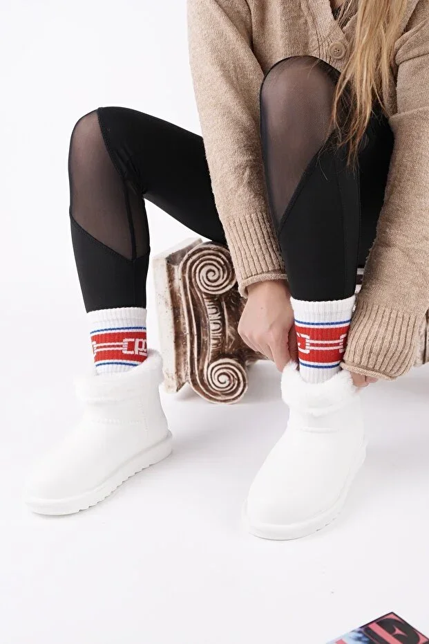 FROSTY Women's Furry Rain and Snow Boots