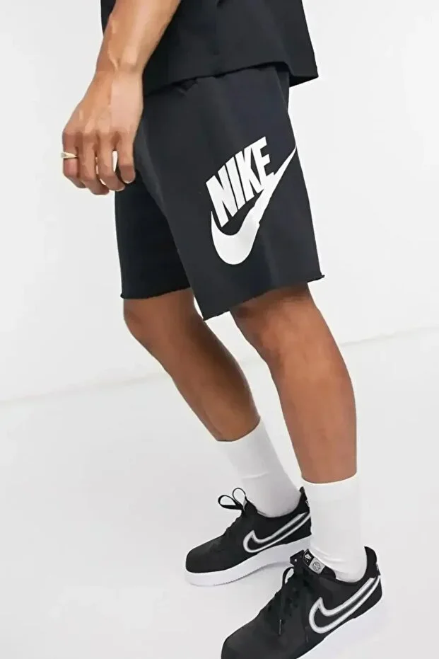Sportswear Sport Essentials French Terry Alumni Black Men's Sports Shorts