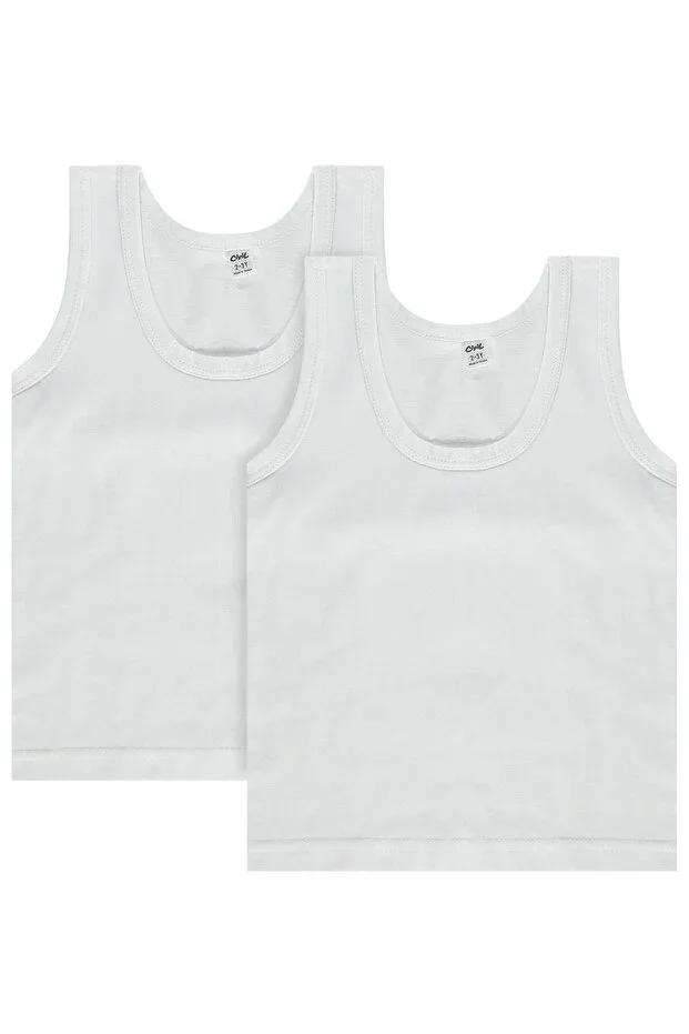 Basic Supremium 2-12 Years 2-Pack Undershirt - Standard 2-3 Years