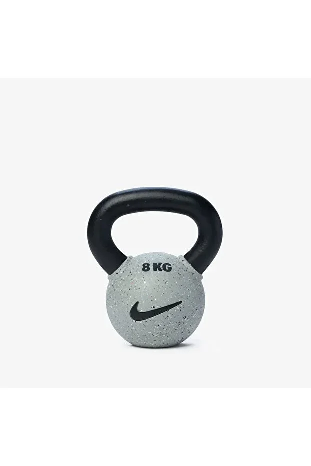 Rubber Coated Kettlebell (Nike Grind/Smoke Grey) 8Kg