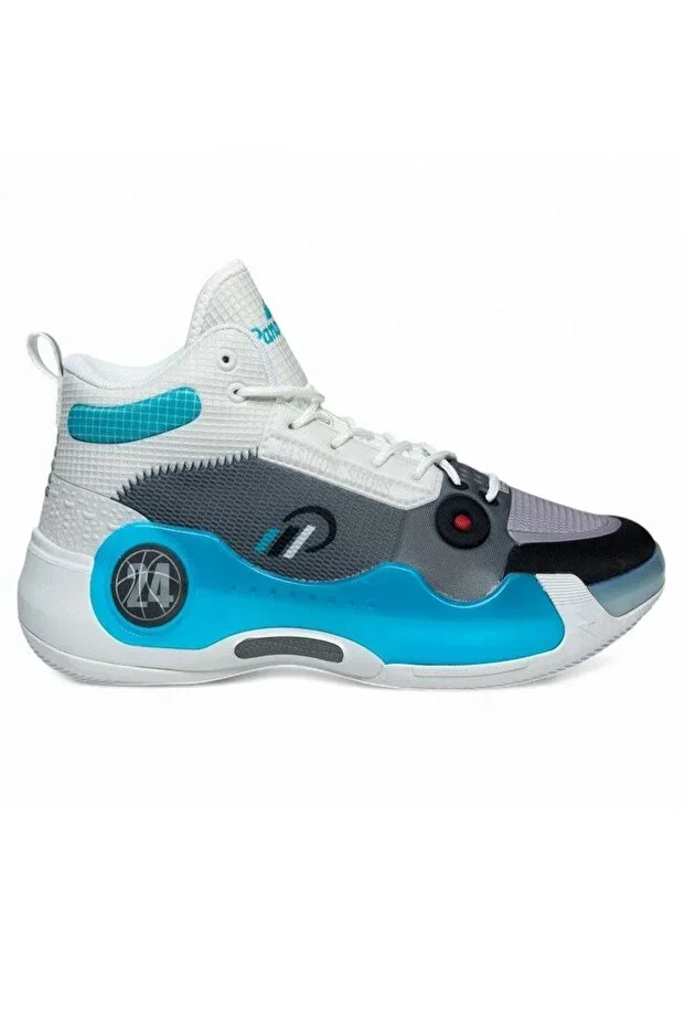 Pnr Beyaz Turkuaz Triko Men's Basket Sports Shoe