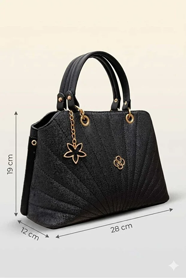 Star Detailed Striped Women's Crossbody Shoulder Bag – Daily Use