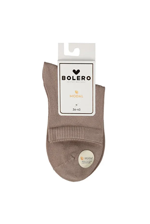Women's Luxury Plain Modal Socks Vizon