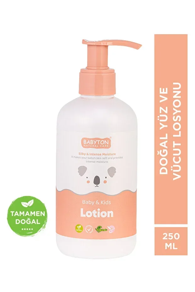Natural Face and Body Lotion for Babies and Children