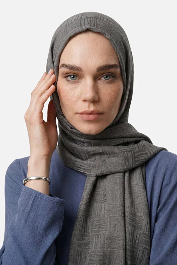 Noria Pattern Ayrobin Jacquard Shawl