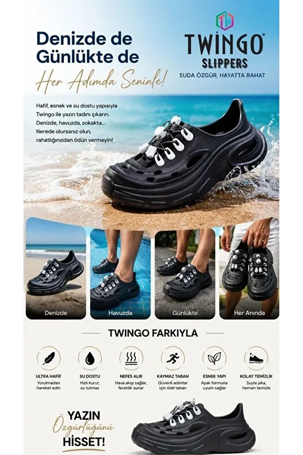 Eva Lightweight Daily Sea & Sports Shoes (Unisex)