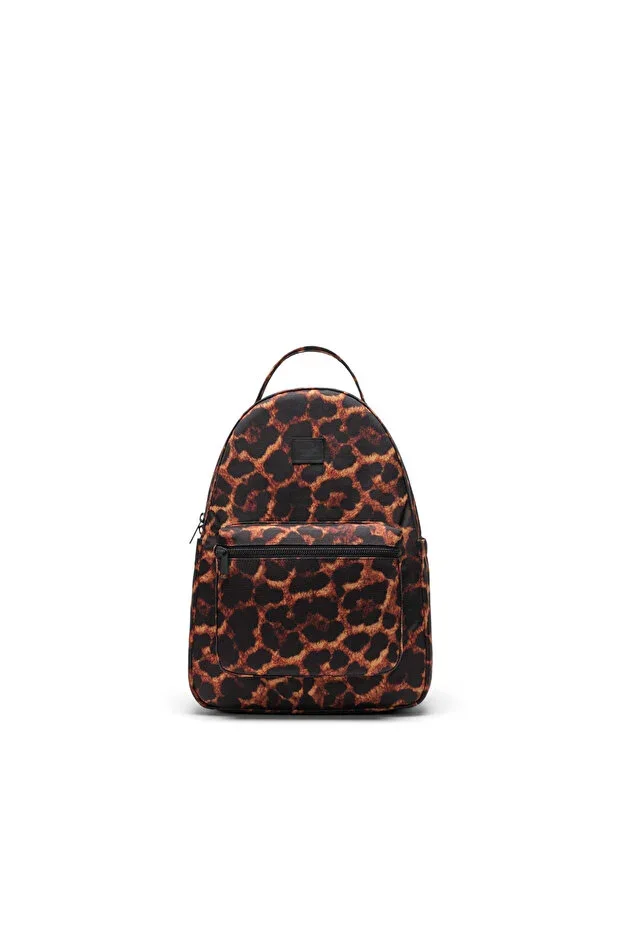 Nova Mini | Leopard Print Backpack, Water-Repellent Fabric, 9 L