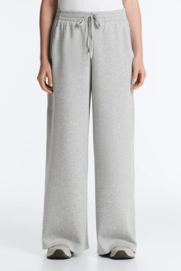 Oysho Melange Pike Straight Leg Trousers