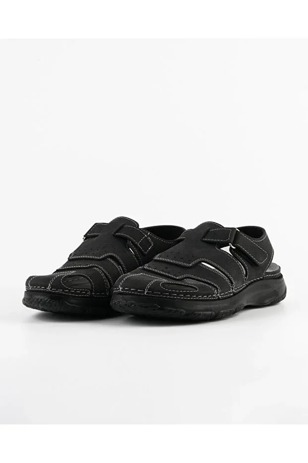 Men's Sandals - Black - Comfort Support Structure Stylish Design Soft Sole Suitable for Daily Use