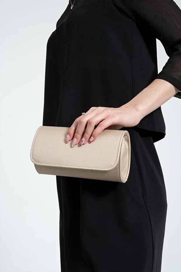 Skin Satin Evening Bag Purse Clutch Bag