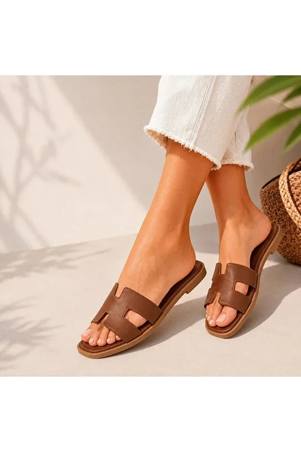 Women's Daily Comfortable H Model Stylish Summer Slippers