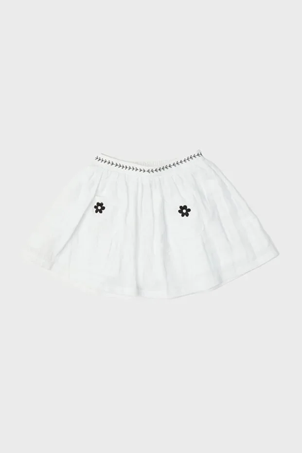 BG Store Baby Girl White Skirt