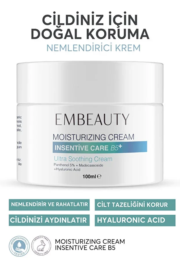 Skin Renewing - Intensive Moisturizing Cream with Barrier Strengthening and Hyaluronic Acid-Panthenol