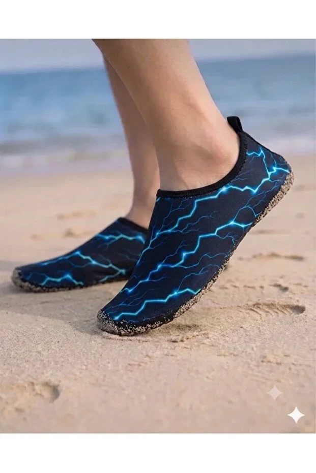 Non-Slip Sole Navy Garden-Yard-Beach-Sea-Surf Shoes