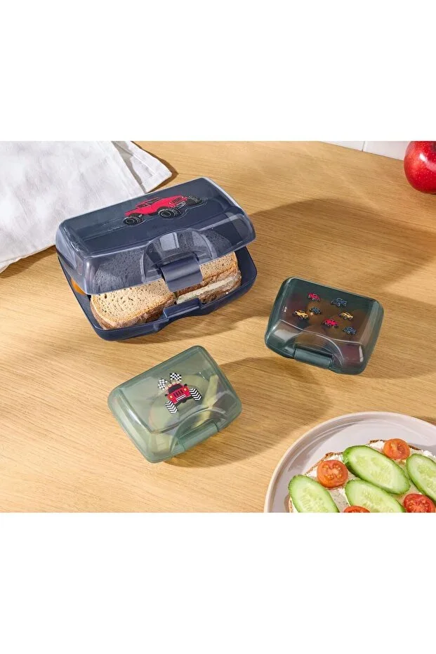 Lunch Box, Boys, 3 Pieces