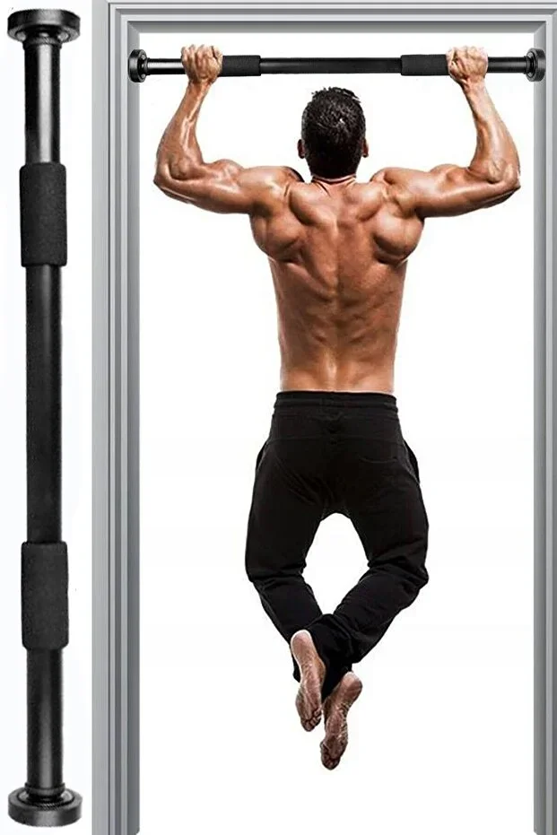 80-130 Cm Sponge Corridor Pull-up Bar Pull-up Bar Device Rod Pull Rod Iron Bar