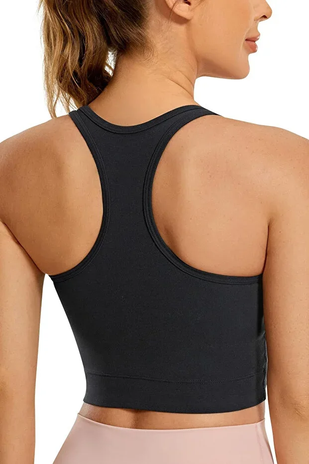 Women's Racerback Running Yoga Exercise Fitness Sports Bra CRS004