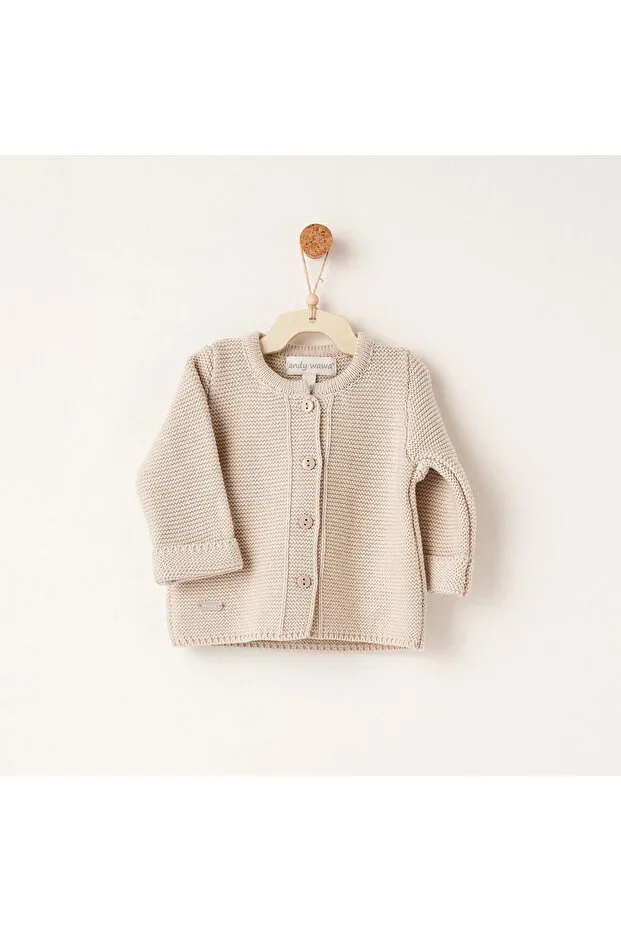BABY KNIT JACKET JACKET KNITWEAR BASIC