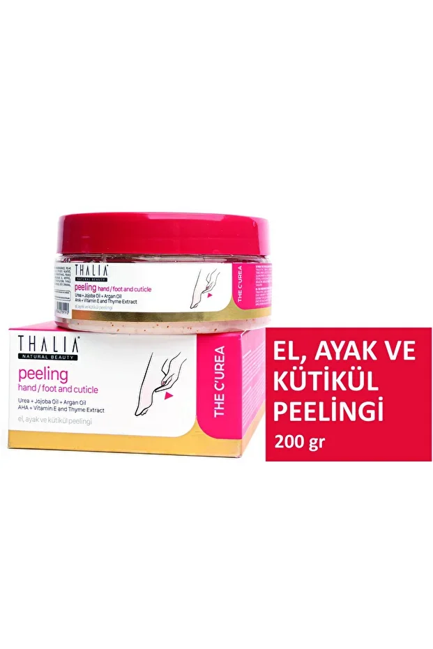 Repairing Hand & Foot Cuticle Care Peeling with Urea & Jojoba Oil 200gr