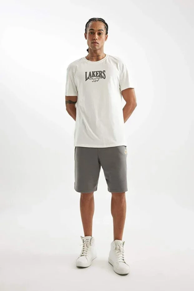 NBA Los Angeles Lakers Short Leg Shorts D2752AX24AU
