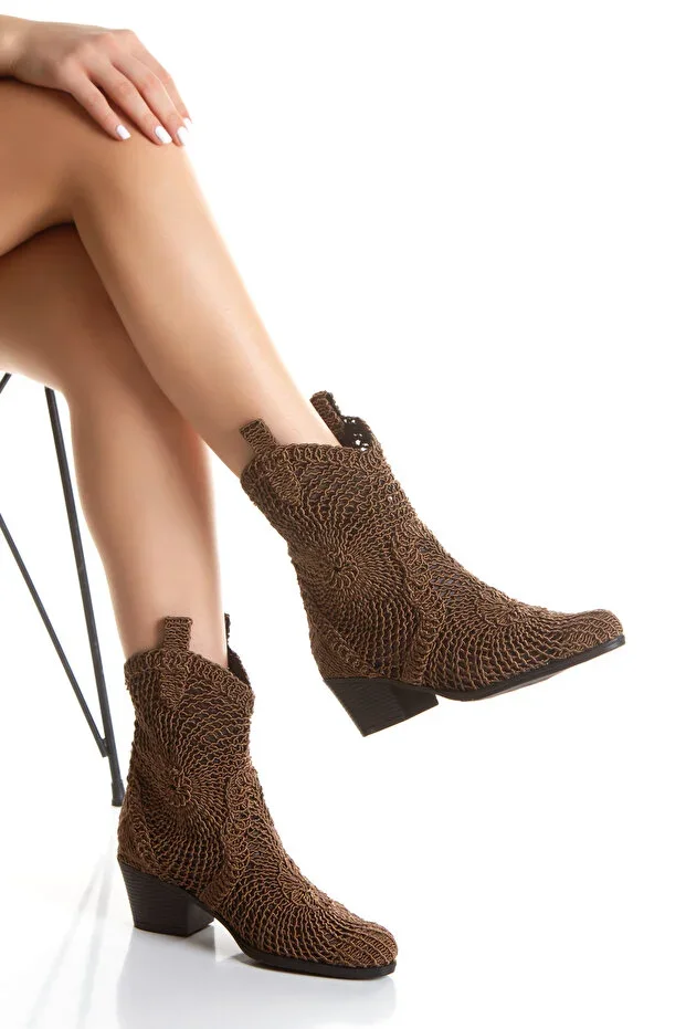 WOMEN'S KNIT WESTERN BOOT UN004-0400