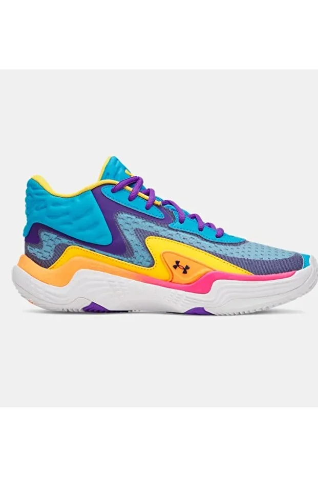 Men's UA Spawn 7 Mid Basketball Shoes 6000753-419