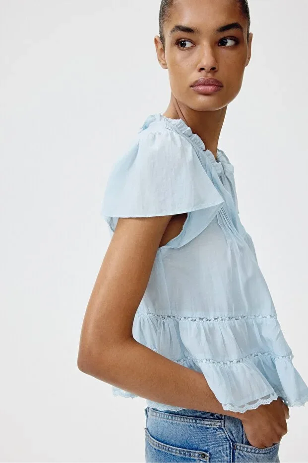 H&M Puff Sleeve Blouse