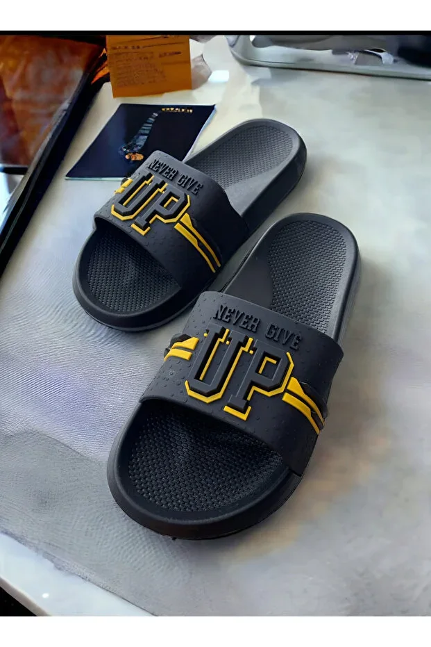 Beach Pool Garden Sea Daily Non-Slip Sole Men's Slippers