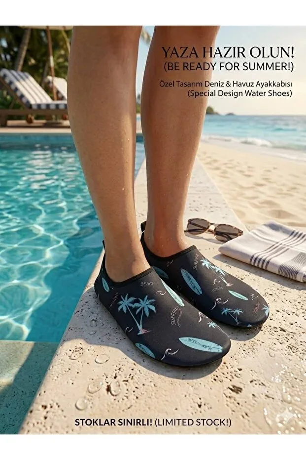 Men's Beach and Sea Shoes Pool Shoes