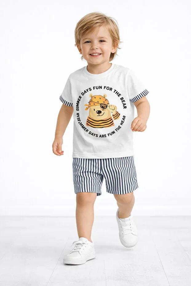 Boys' Summer Top and Bottom Set