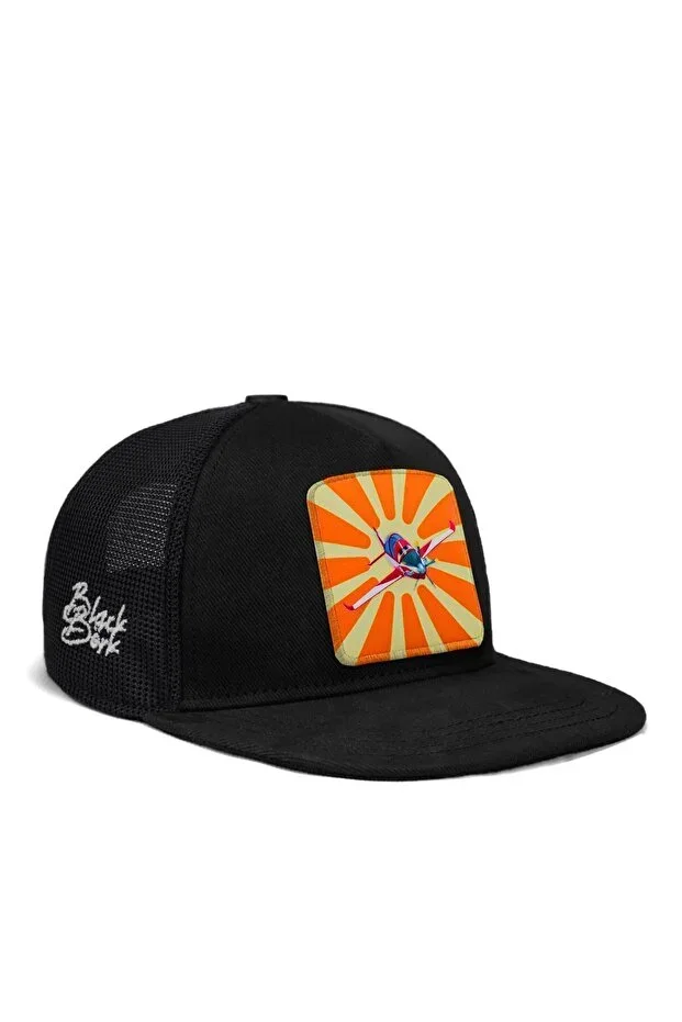 Hip Hop Kids Duckside Logo Black Kids Trucker Hat