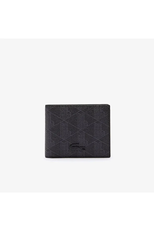 The Blend Men's Monogram Black Wallet