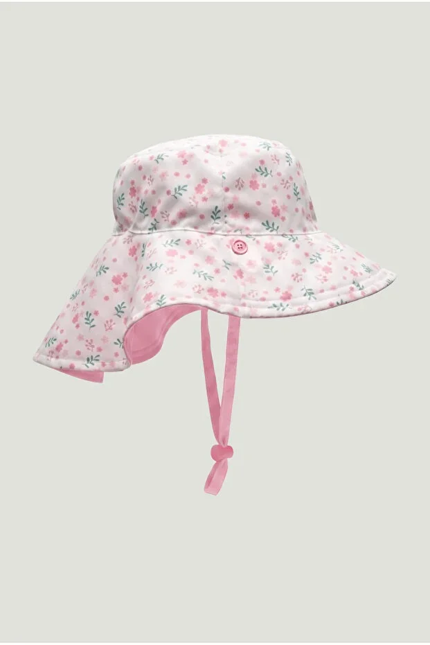 Phuket Double-Sided Usable UV Protected Sea Beach Pool Kids Baby Hat