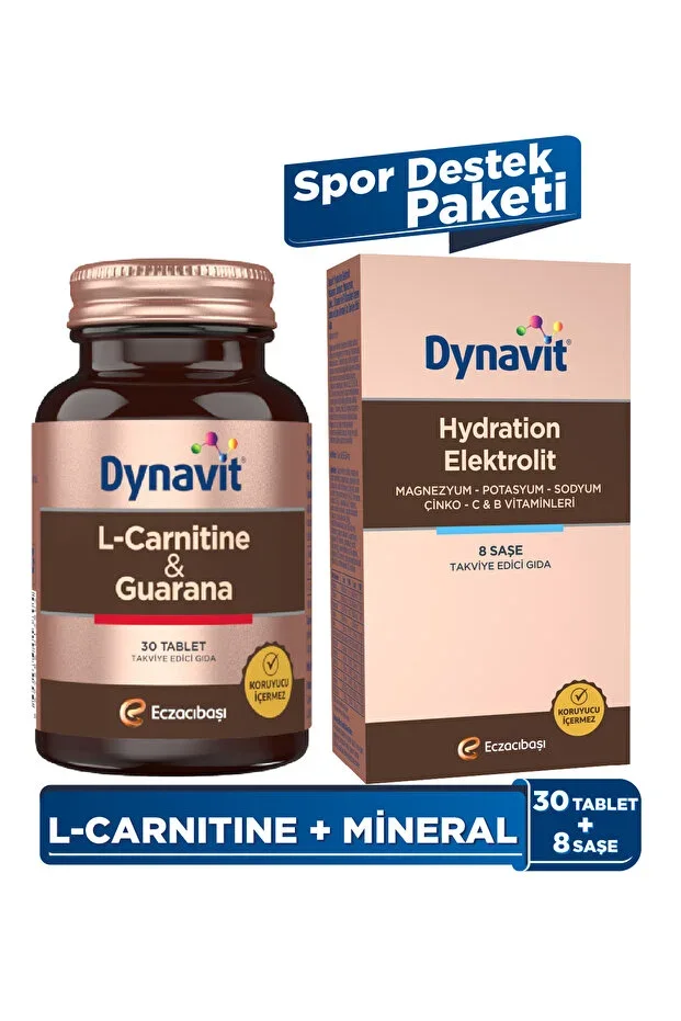 L-Carnitine Guarana & Hydration Electrolyte - Sports Support Package